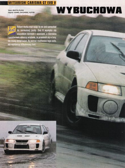 Mitsubishi Lancer Evo V.